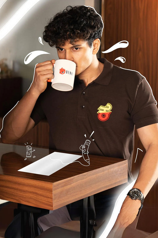 Ka Flag Polo TShirt | Kannada Polo TShirt