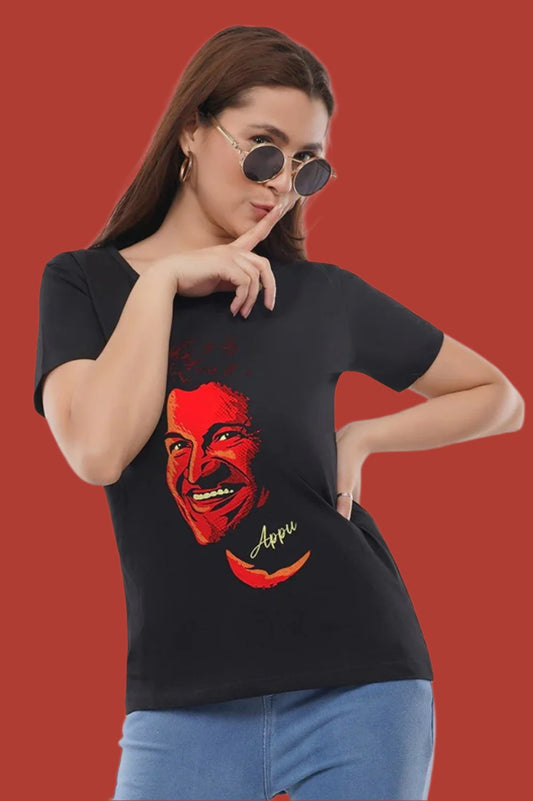 Appu TShirt Women's Collection | Legend Power Star Puneeth Rajkumar TShirt | Women Collection