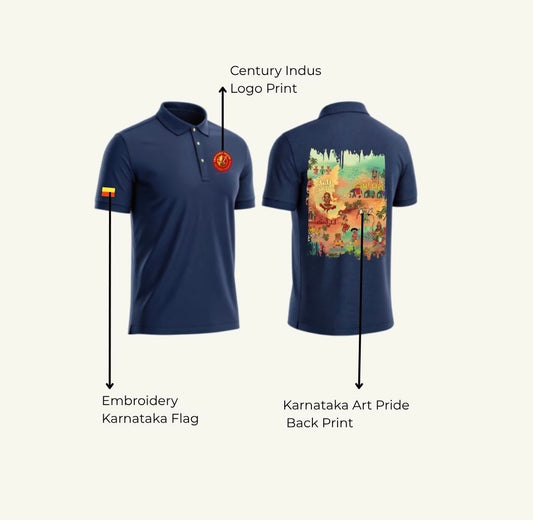 Rajyothsava 2025 Polo TShirt - Century Indus Exclusive