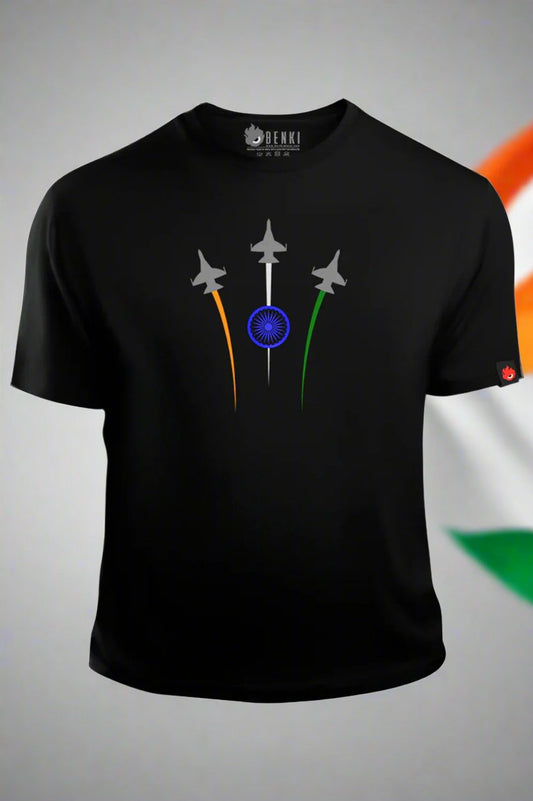 India Fighter Jet TShirt | Tricolour TShirt | Indian TShirt