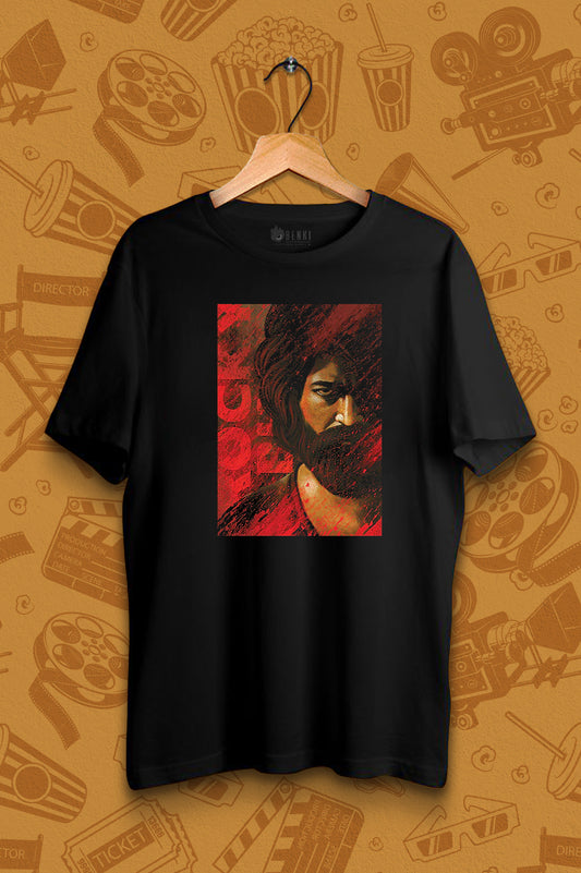 Rocking Star Yash TShirt | KGF Chapter 2 Fan TShirt