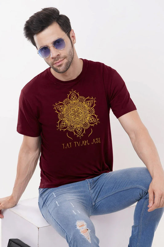 Tat Tvam Asi Mandala TShirt |  I am that TShirt | Mandala Series