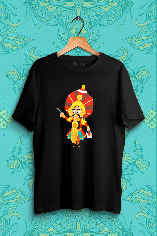 Paint the world T-shirt | Yakshagana TShirt | Yaksha Series