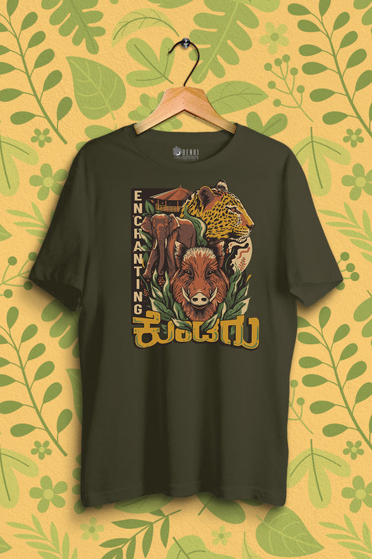 Kodagu TShirt | Enchanting Kodagu TShirt | Kannada TShirt