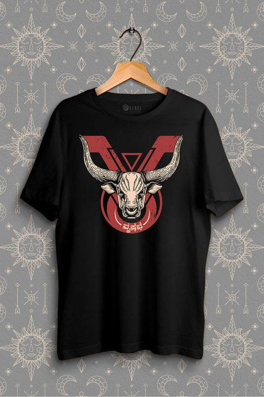 Vrushabha Rashi TShirt | Taurus TShirt | Benki TShirt