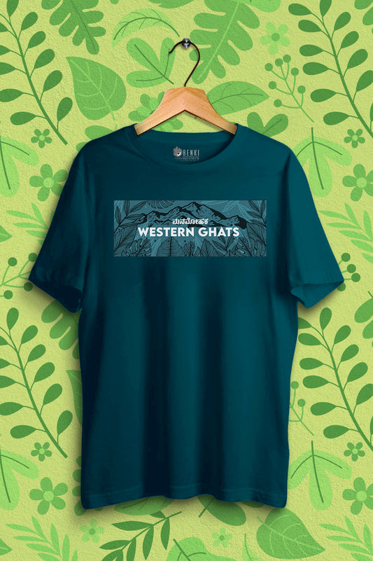 Manamohaka Western Ghats TShirt | Western Ghats TShirt