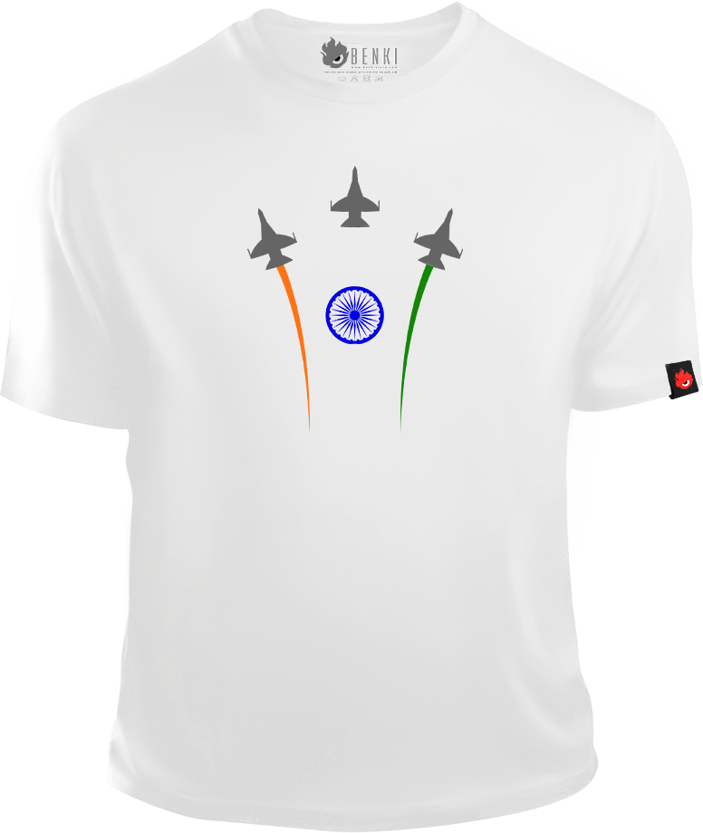India Fighter Jet TShirt | Tricolour TShirt | Indian TShirt