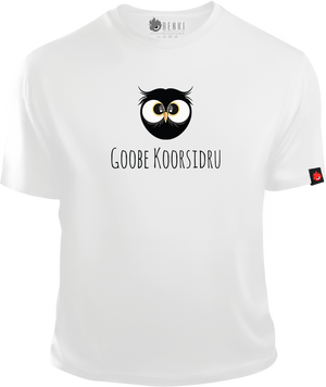 Goobe Koorsidru TShirt | Owl TShirt | Nature Series - Benki Store