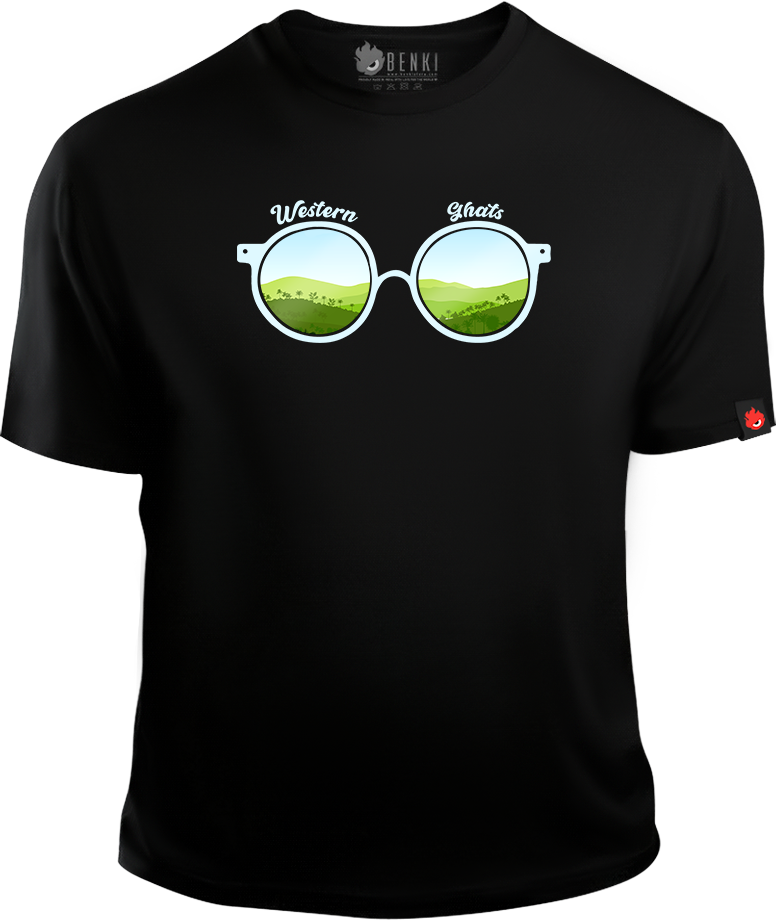 Western Ghats TShirt | Nature Series - Benki Store