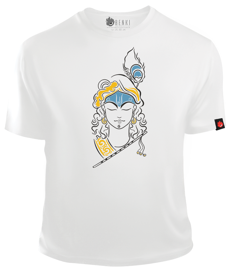 Krishna printed t best sale shirts online india